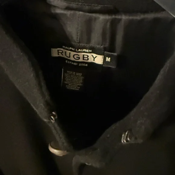 Rugby Ralph Lauren Black Military Jacket - Picture 3 of 6